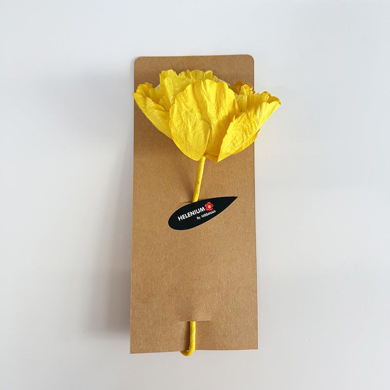 Hellenium Paper Flower Yellow