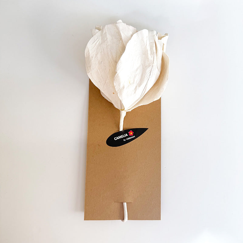 Camelia Paper Flower White