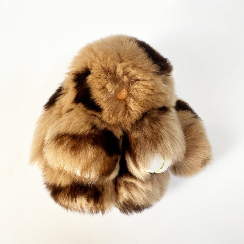 Mini Rabbit Fur Bag Charm Key Ring Tim Tam