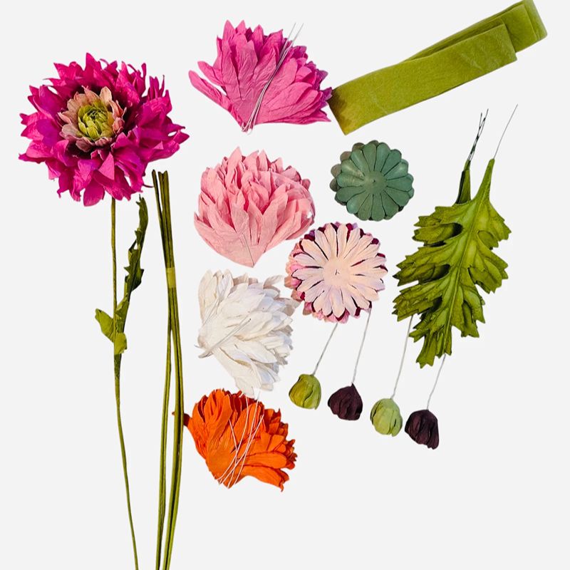 DIY Paper Flower Kit Gerberas