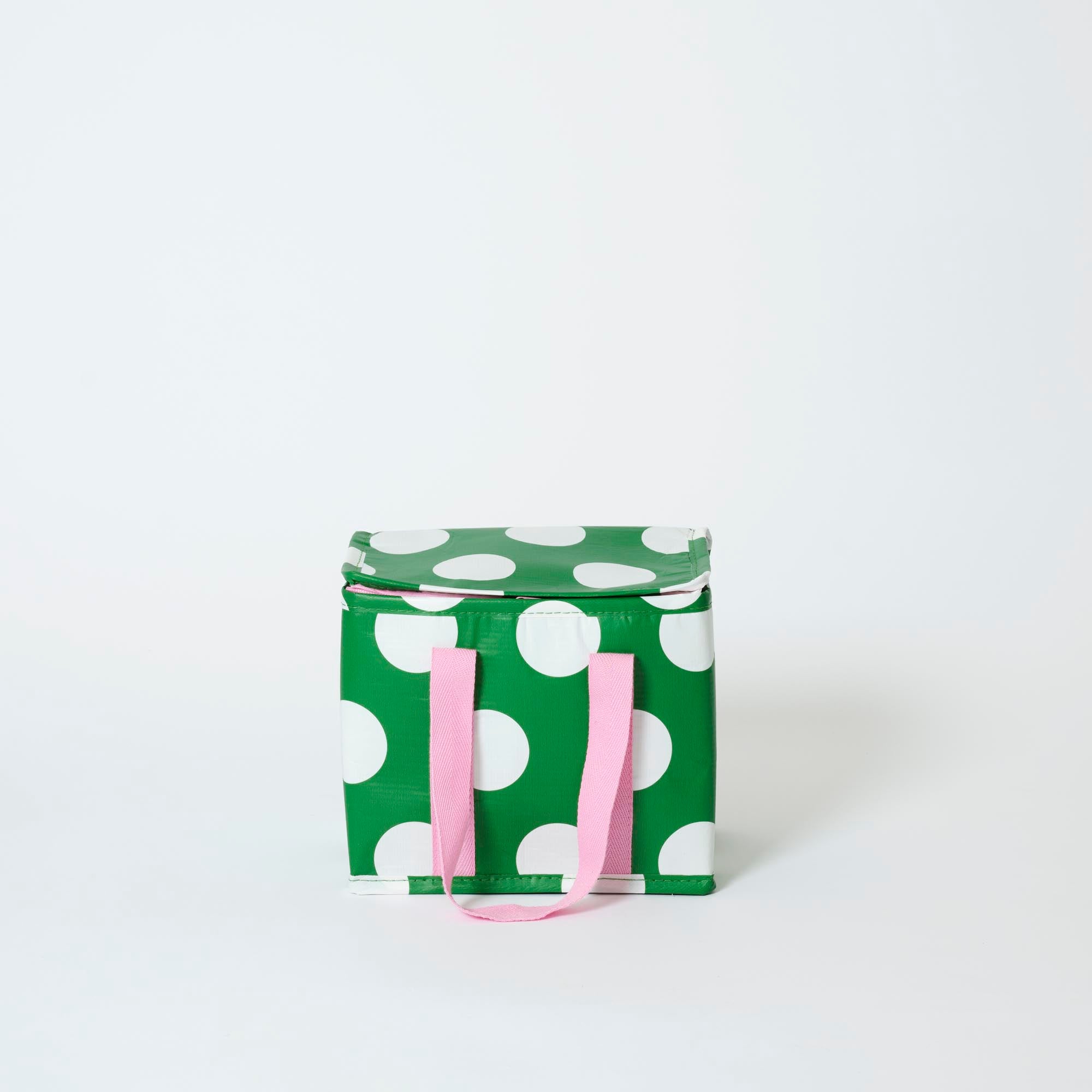 Mini Insulated Tote Polka Dot
