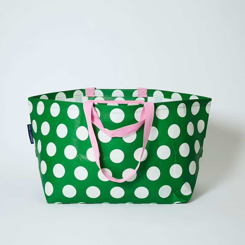 Oversize Tote Polka Dot