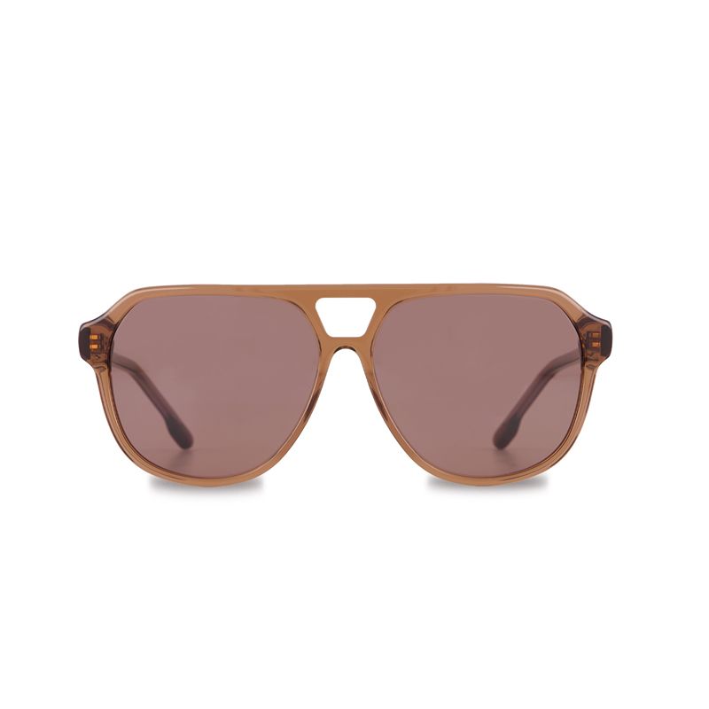 Marlo Sunglasses Sheer Brown