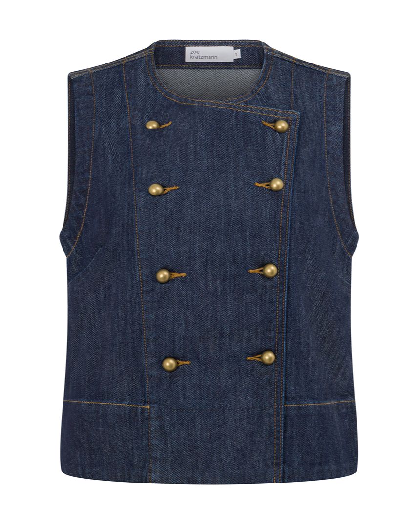 Charge Vest Dark Denim