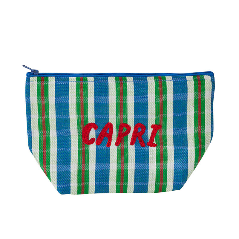 Capri Pouch Green/Blue