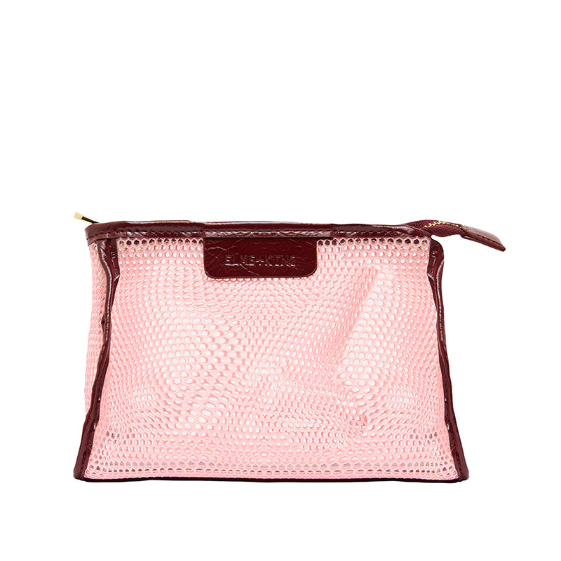 Small Santorini Case Blush Mesh