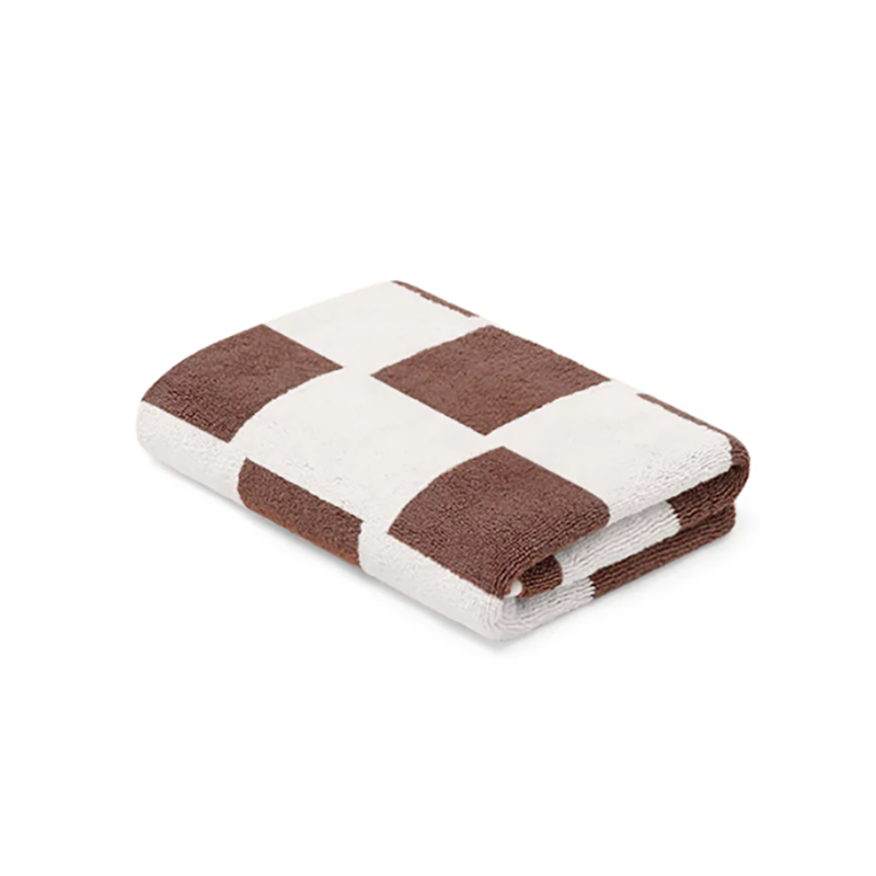 Bath Mat Coffee/Ivory Brick