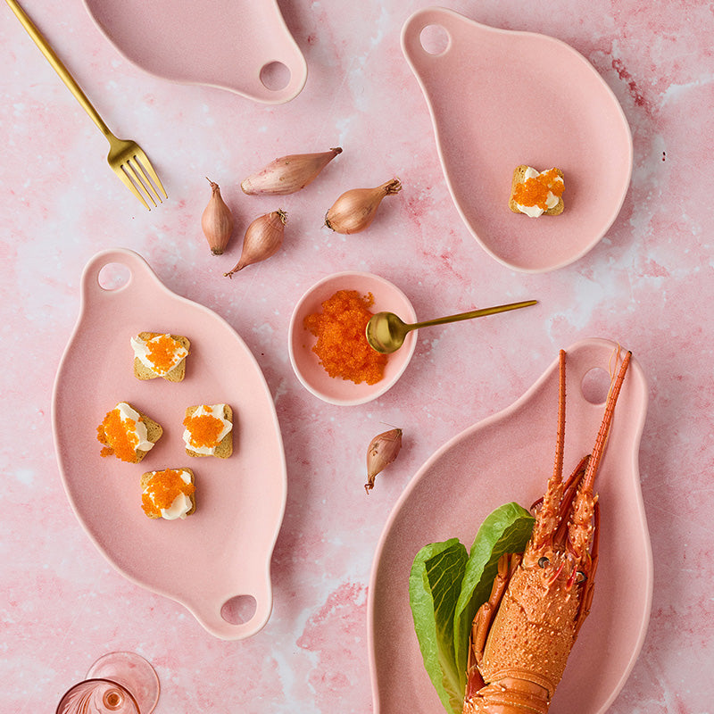 Soiree Grazing Plates Set Strawberry