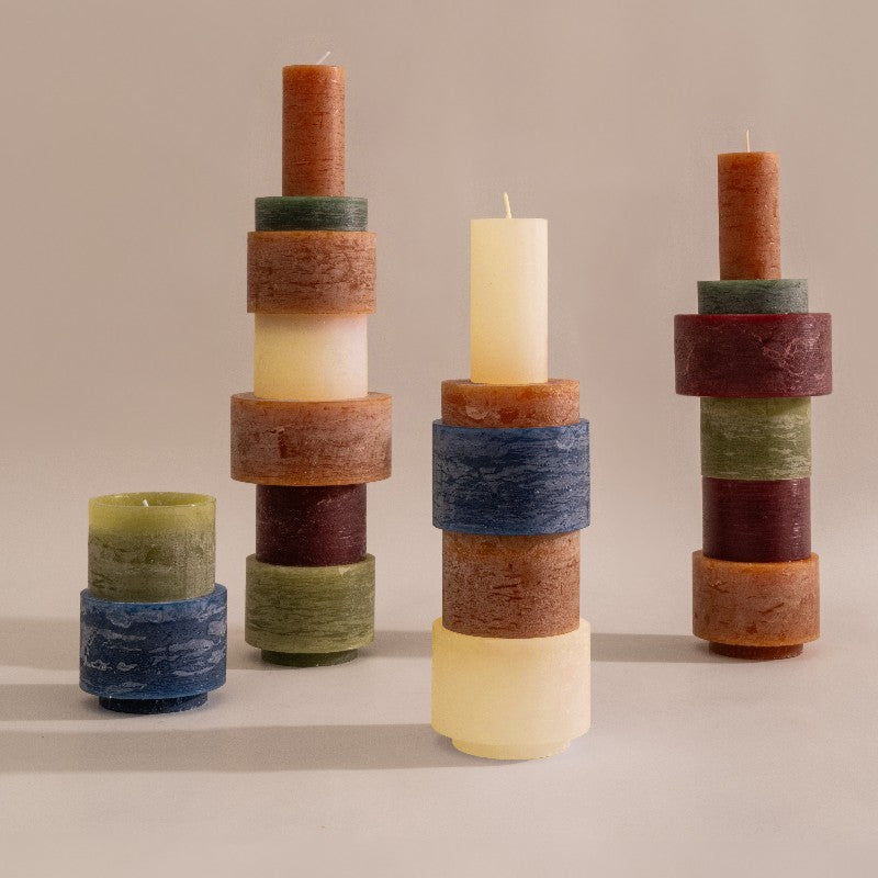 Candl Stack 06 Brown
