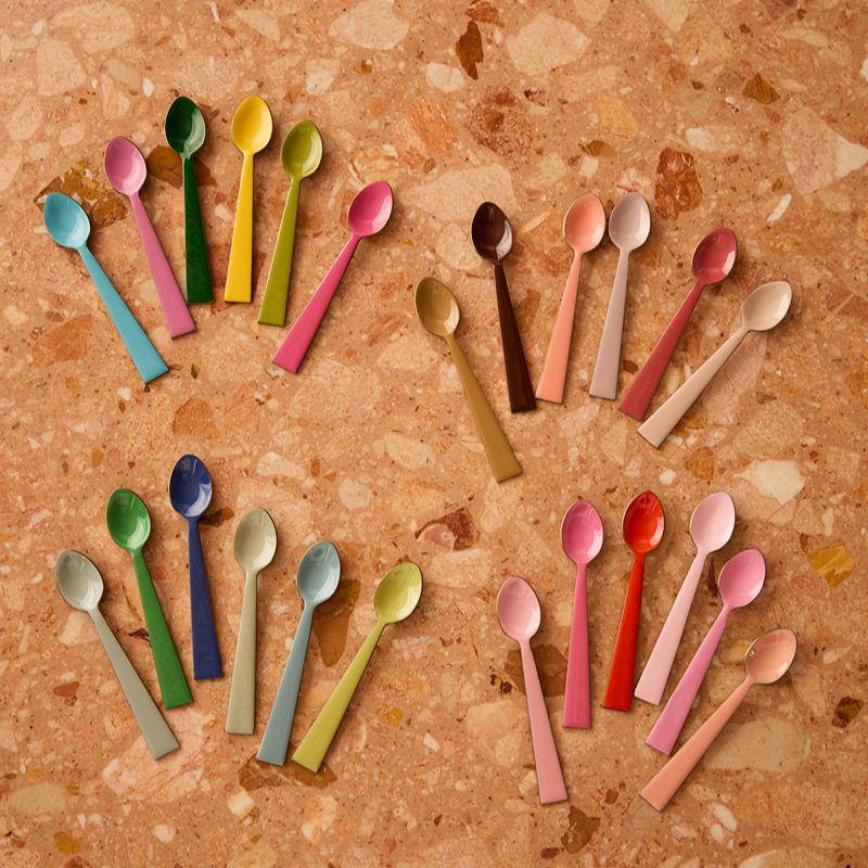 Enamel Teaspoon Red