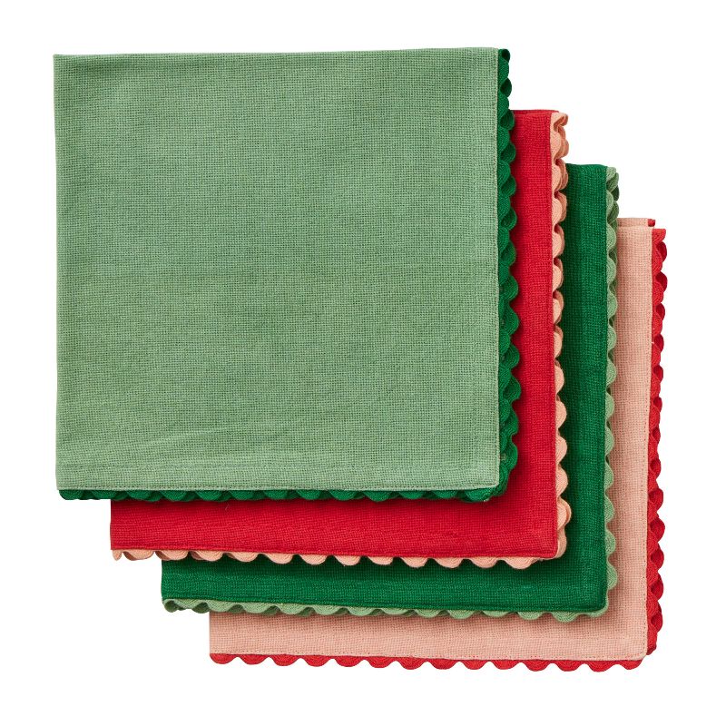 Orla Set of 4 Cotton Napkins Multi