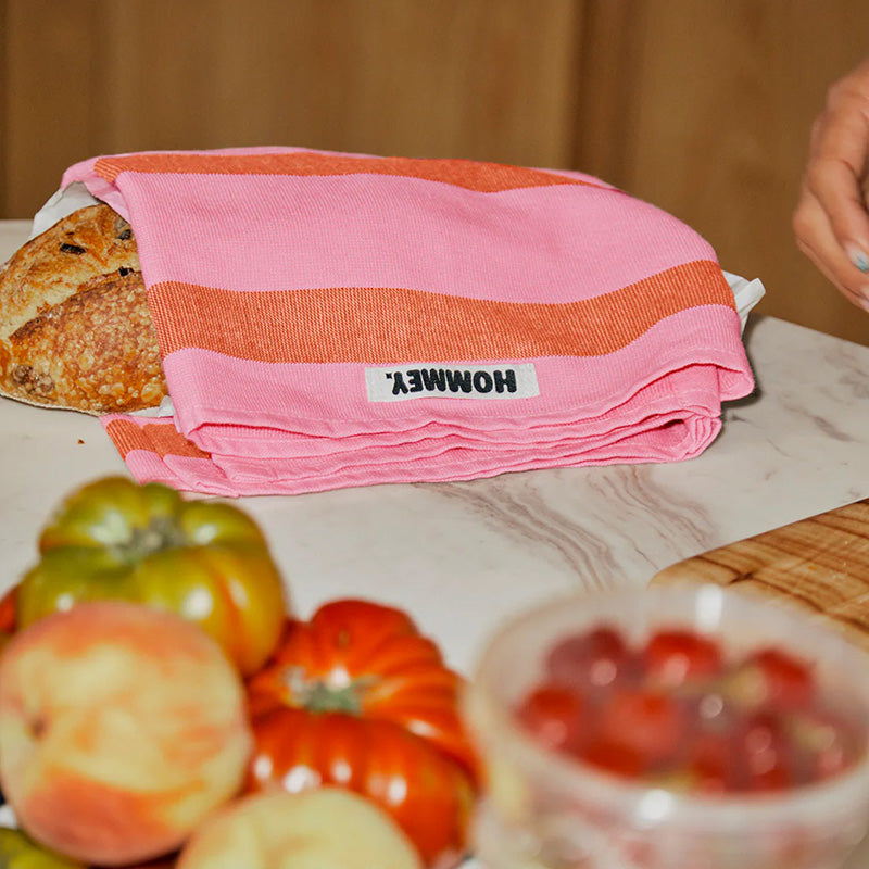 Tea Towel Sherbet Stripes