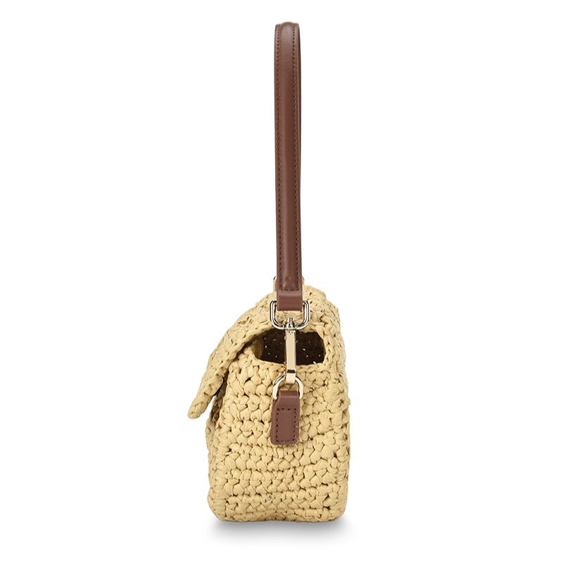 Thea Shoulder Bag Raffia Weave