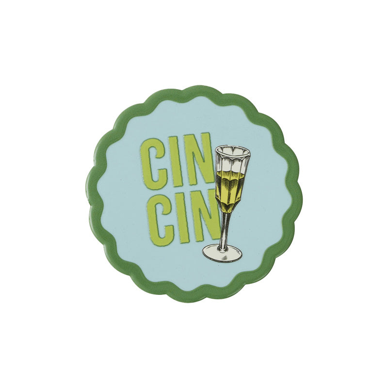Gimlet Ceramic Coaster Cin Cin