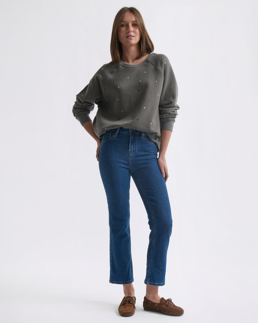 Vacay Jean Hemmed Brentwood Blue