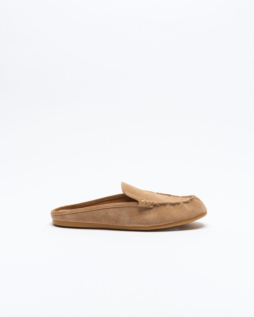 Vivi Leather Mule Tan Neutral