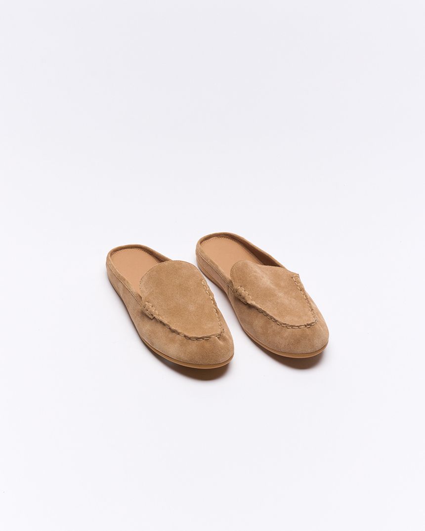 Vivi Leather Mule Tan Neutral