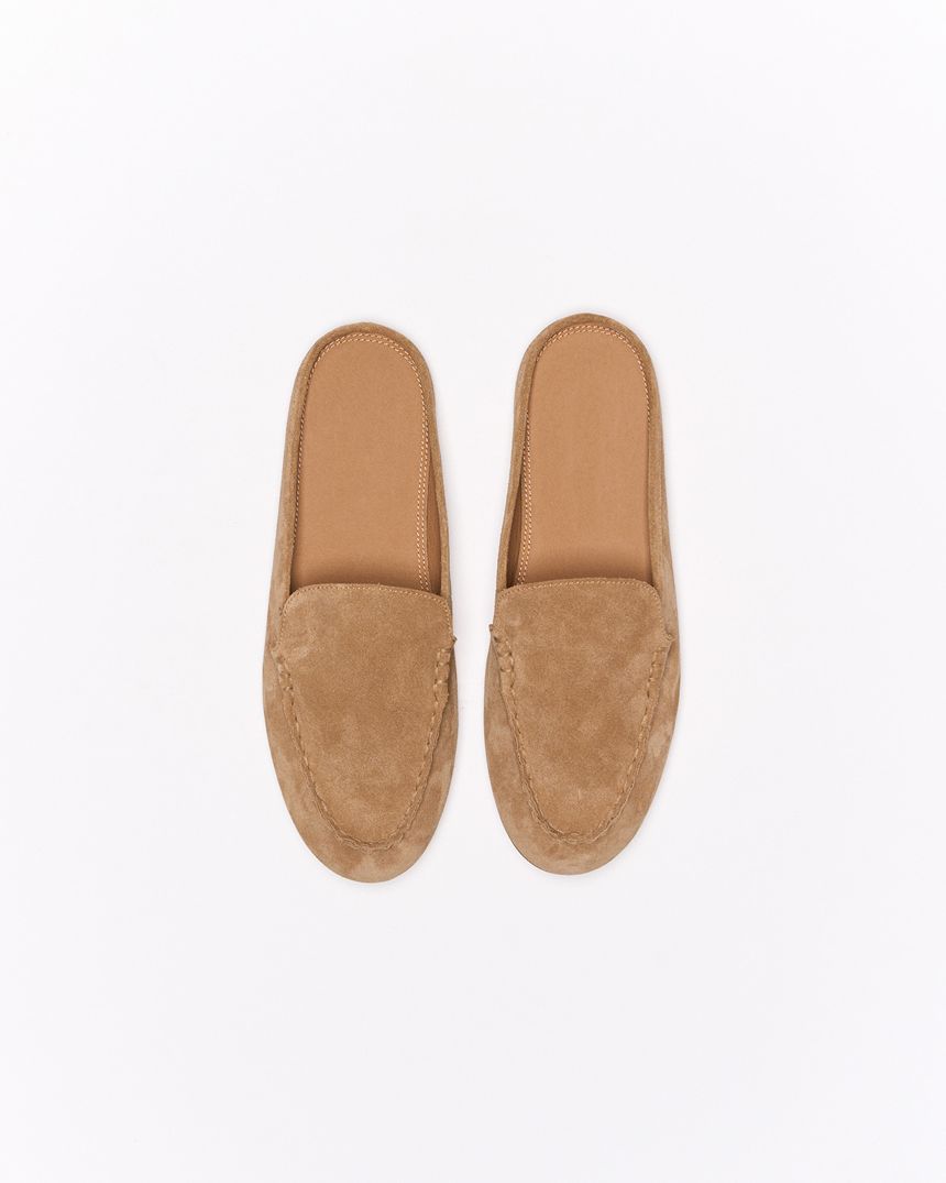 Vivi Leather Mule Tan Neutral