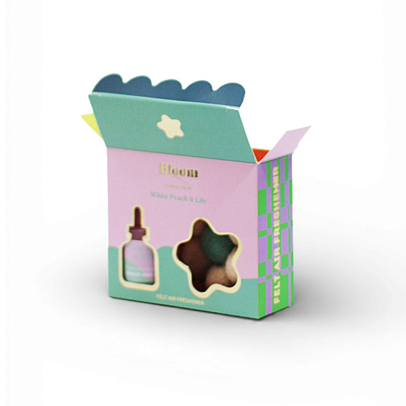 White Peach & Lily Air Freshener Set