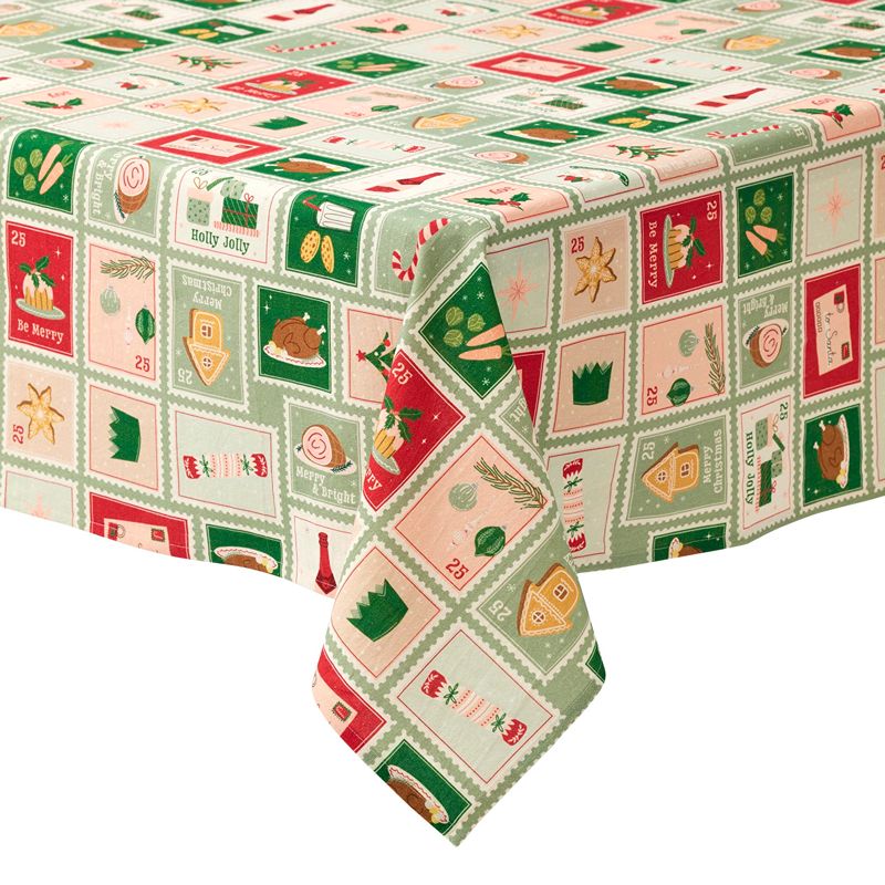 Christmas Stamp Tablecloth