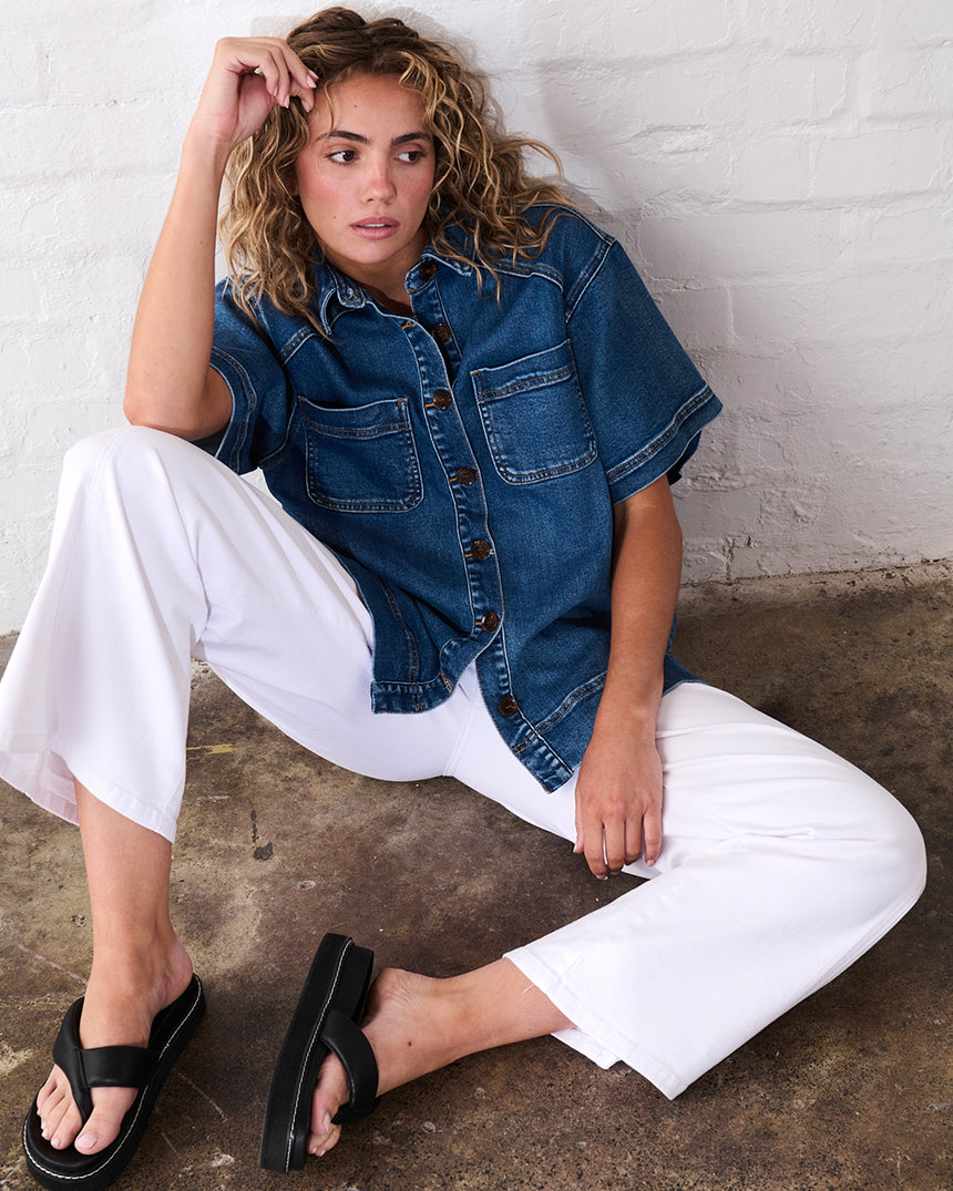 Zoe Shirt Dakota Wash