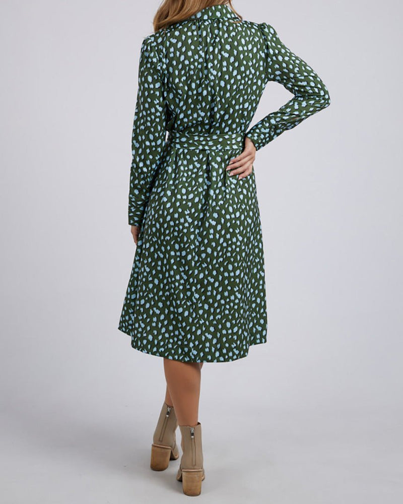 Find Amira Animal Dress - Foxwood at Bungalow Trading Co.