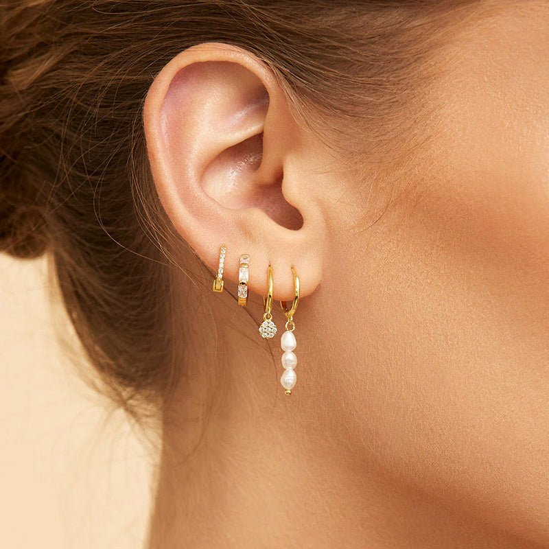 Find Annabelle Gold Earrings - Arms of Eve at Bungalow Trading Co.