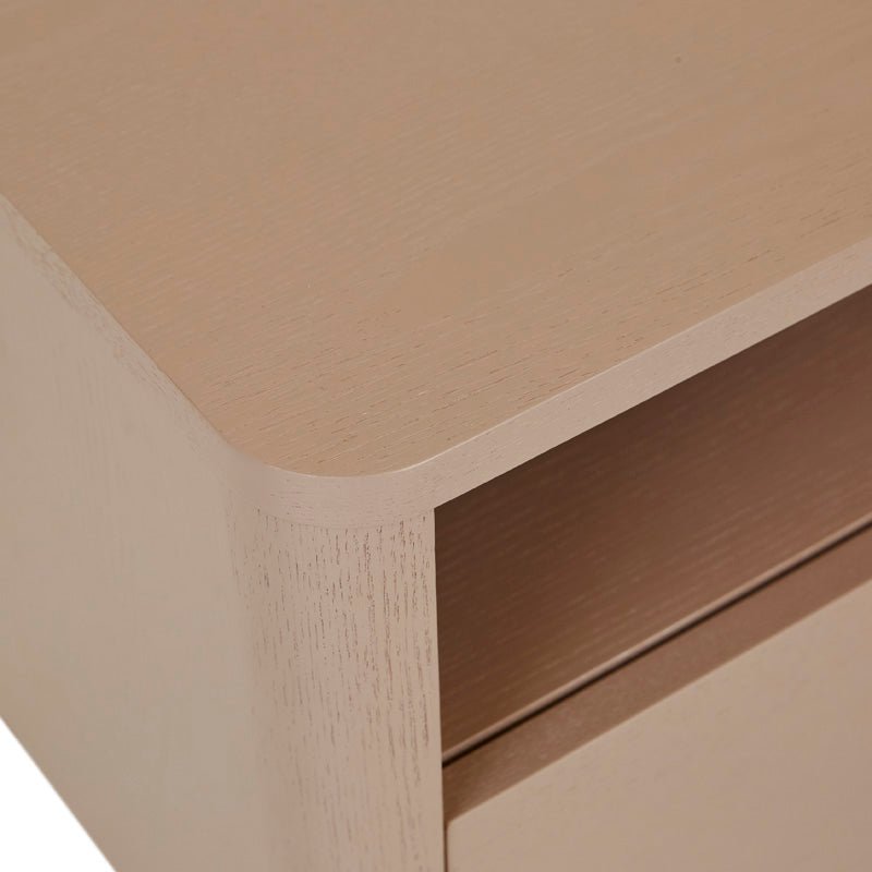 Find Artie Open Bedside Table Chai - Globewest at Bungalow Trading Co.