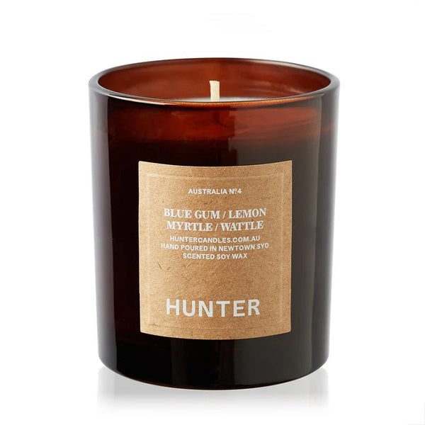 Find Australia Blue Gum Candle - Hunter Candles at Bungalow Trading Co.