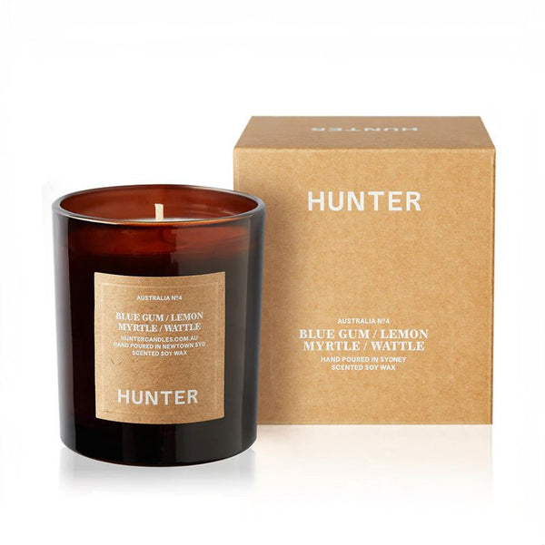 Find Australia Blue Gum Candle - Hunter Candles at Bungalow Trading Co.