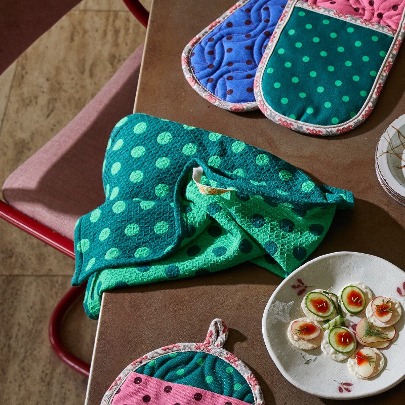 Paige Tea Towel Verdant