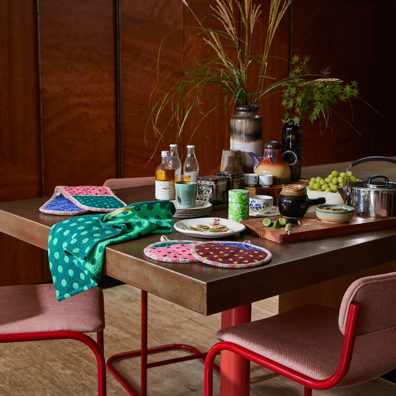 Paige Tea Towel Verdant