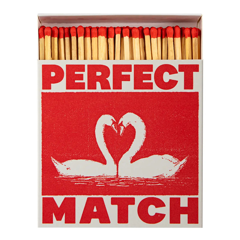 I Like You Swan Matchbox