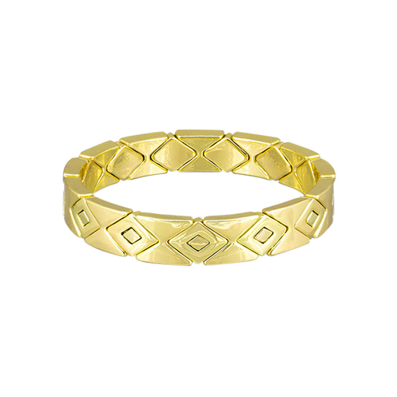 Gold Triangle Bracelet