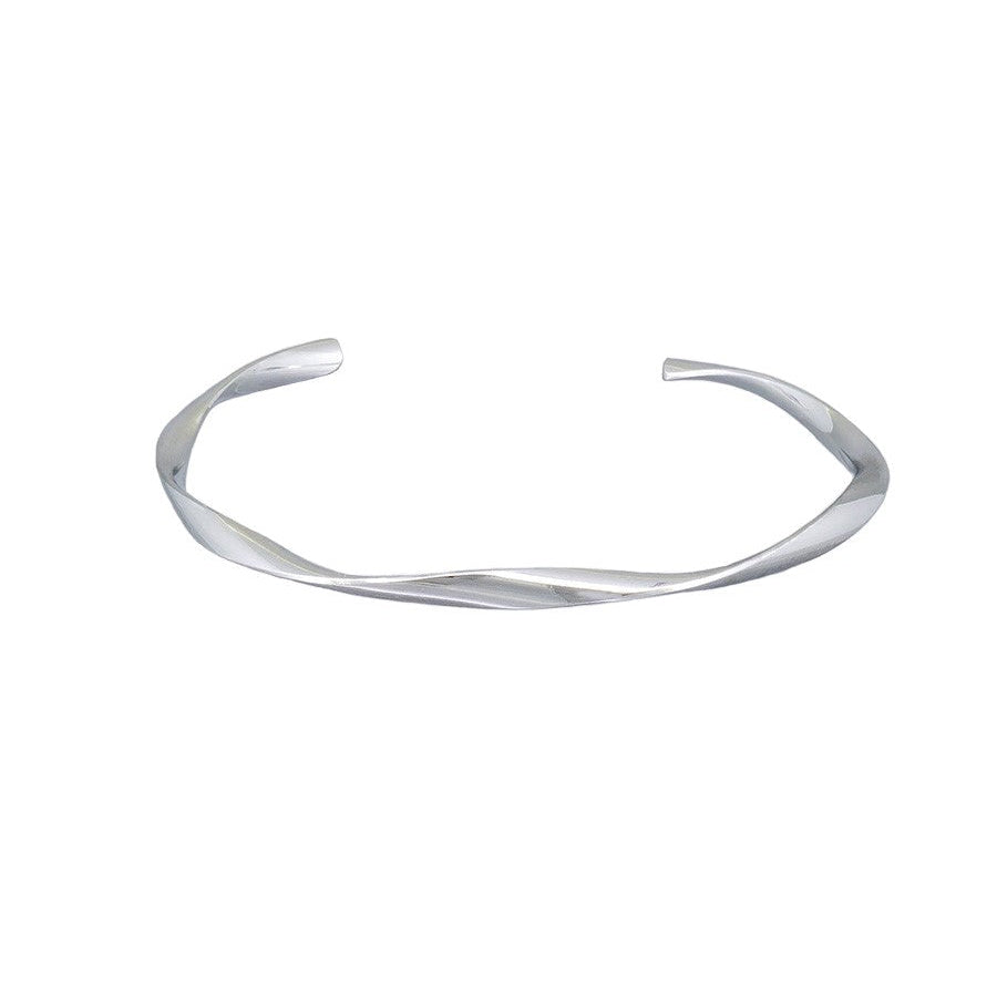 Single Twist Cuff Silver