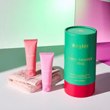 Find Body Pamper Trio Emerald Green with Pink - Huxter at Bungalow Trading Co.