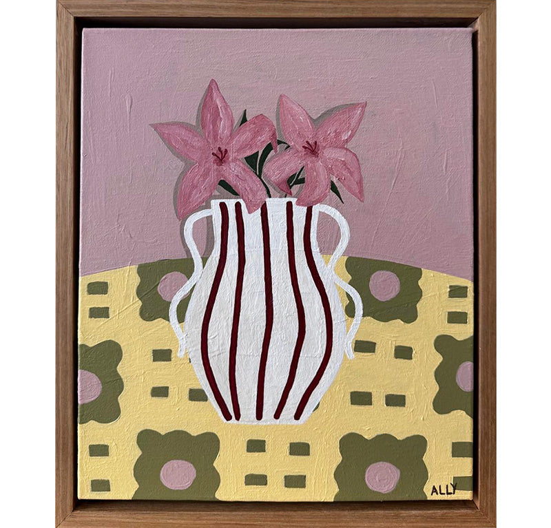Pink Lillies by Ally Siejka 250x305