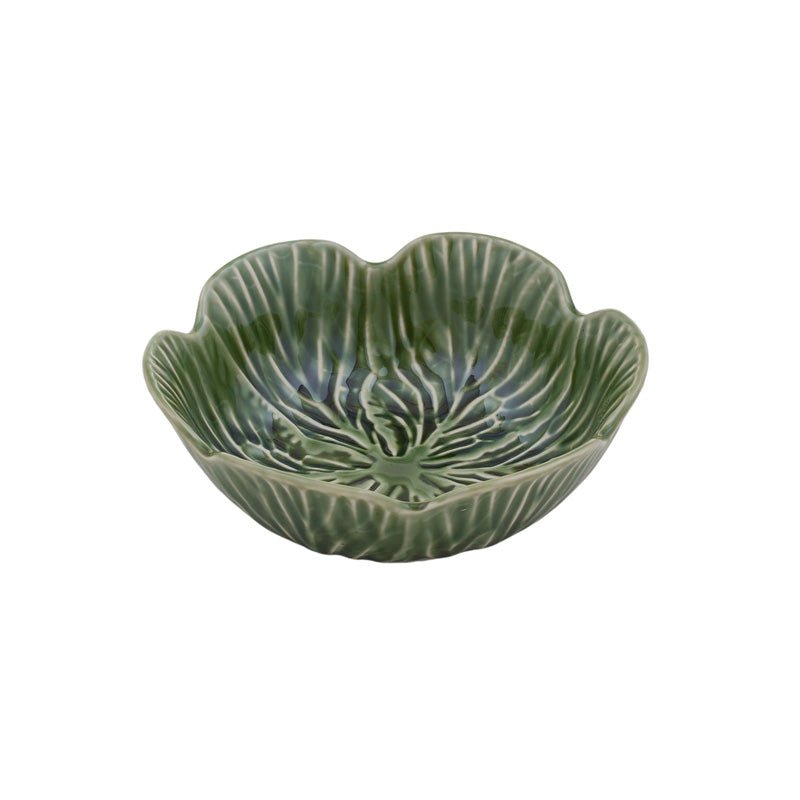 CABBAGE CERAMIC BOWL LRG