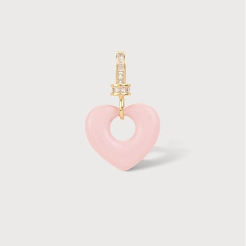 Charm Heart Pink