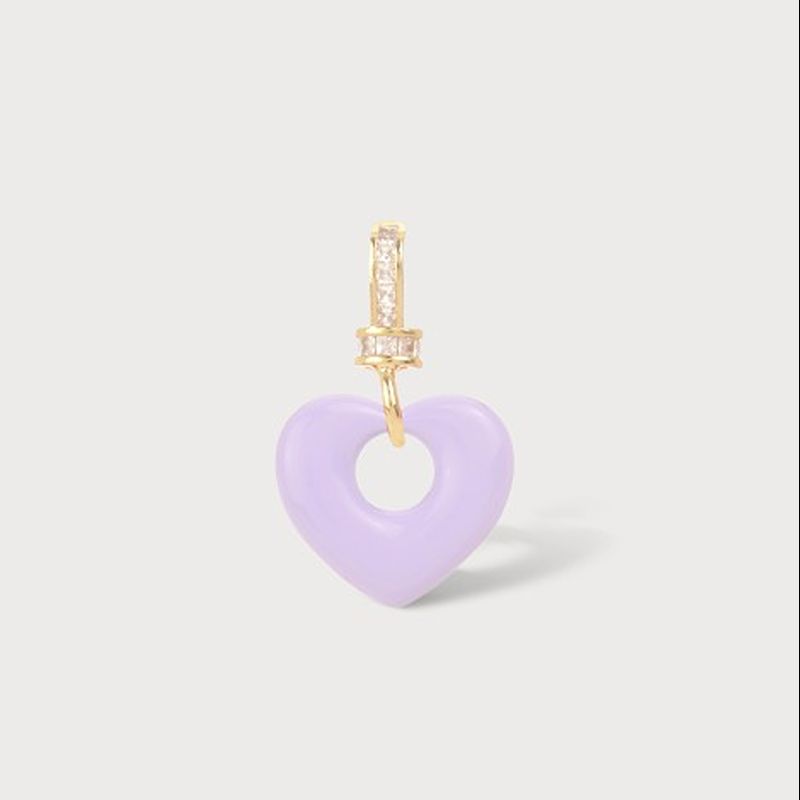 Charm Heart Mauve
