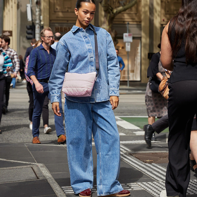 Cloud Stash Base Crossbody Peony
