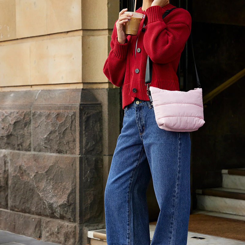 Cloud Stash Base Crossbody Peony