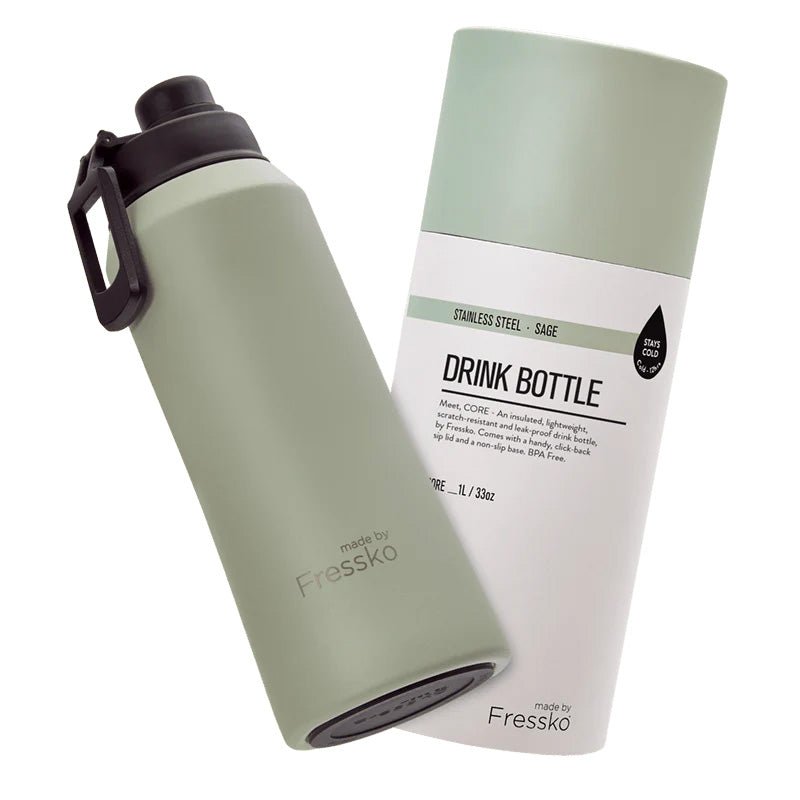 Find Core Flask Sage 1 Litre - FRESSKO at Bungalow Trading Co.