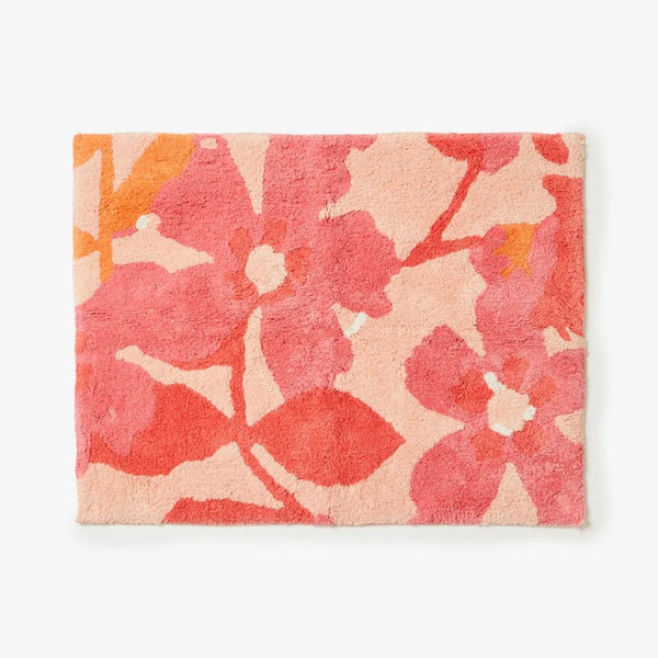 Find Cosmos Pink Bath Mat - Bonnie & Neil at Bungalow Trading Co.