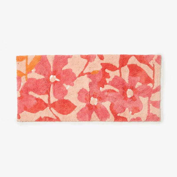 Find Cosmos Pink Bath Mat Long - Bonnie & Neil at Bungalow Trading Co.