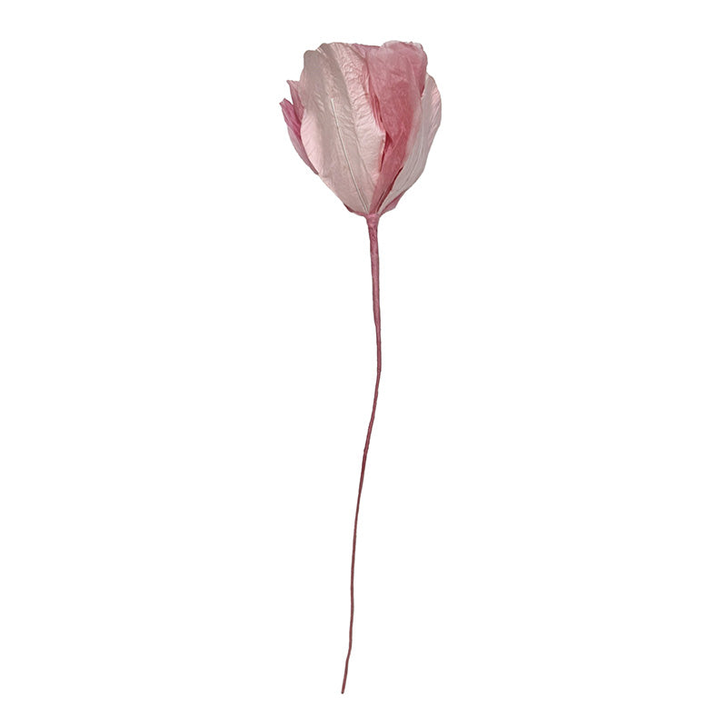 Pastel Pink Small Moonshine Paper Flower
