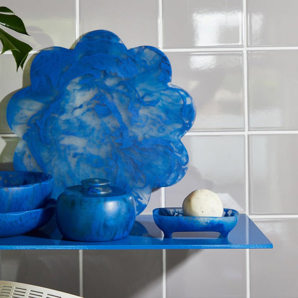 Find Daja Soap Dish Lapis - Sage & Clare at Bungalow Trading Co.