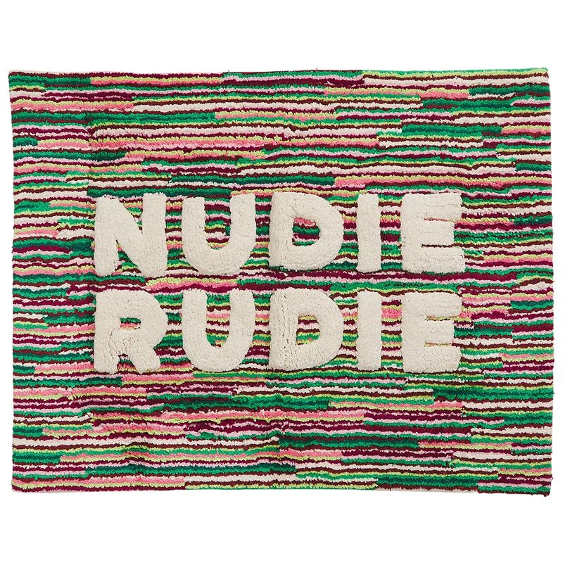 Tula Nudie Rudie Bath Mat Rosewood