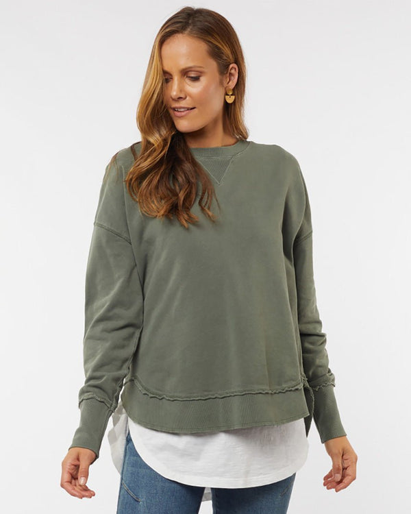 Find Delilah Crew Khaki - Foxwood at Bungalow Trading Co.