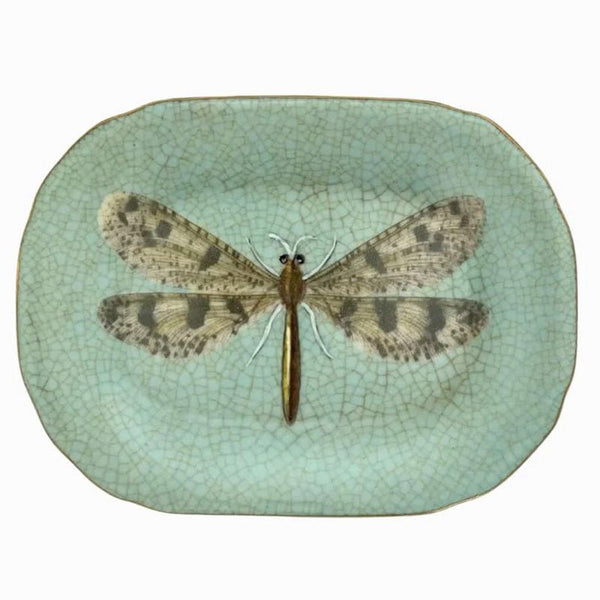 Find Dragonfly Dish Blue - C.A.M. at Bungalow Trading Co.
